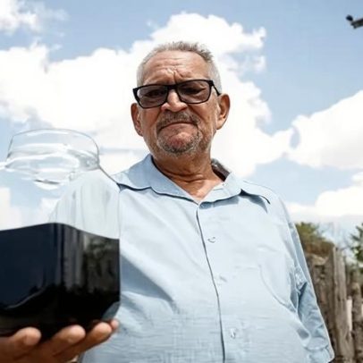 Agricultor encontra material semelhante a petróleo ao buscar água no Ceará