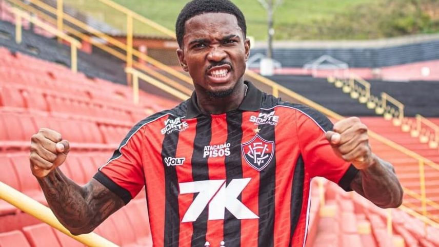 Cacá chega como reforço para o Brasileirão (Foto: Victor Ferreira | EC Vitória)