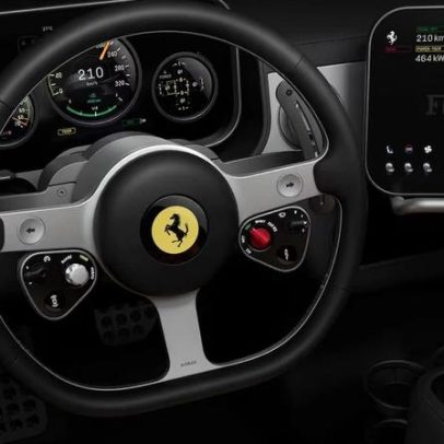 Ferrari lança elétrica Luce com interior criado por designer do iPhone