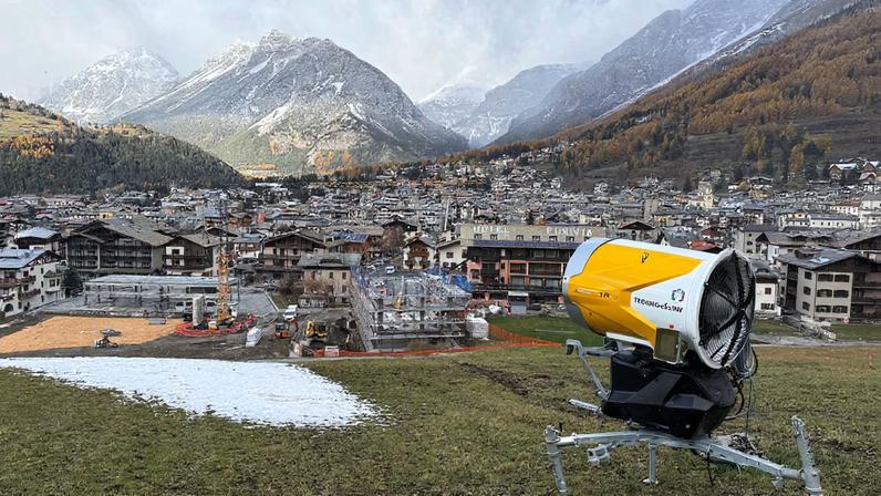 Winter Olympics - Milan-Cortina D'Ampezzo 2026 Winter Olympic Games Preview - Bormio, Italy - November 20, 2024 General view of the Bormio alpine venue ahead of the 2026 Winter Olympics