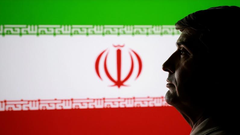 A 3D printed miniature of U.S. President Donald Trump and Iranian flag are seen in this illustration taken January 9, 2026. REUTERS/Dado Ruvic/Illustration/File Photo