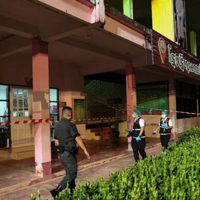 Professor morre após tiroteio em escola na Tailândia