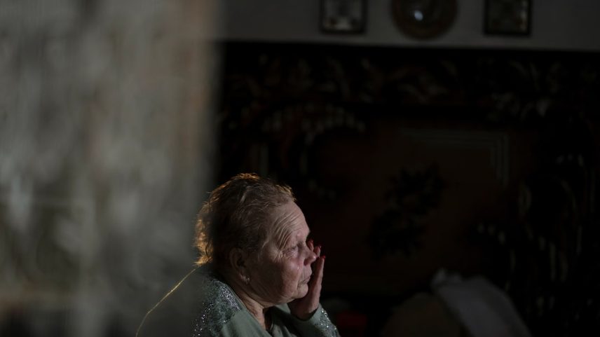 Four-time Ukrainian refugee hopes for peace, but faces uncertainty