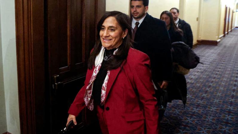 Canada's Foreign Affairs Minister Anita Anand arrives on Parliament Hill in Ottawa, Ontario, Canada, January 28, 2026. REUTERS/Patrick Doyle/File Photo
