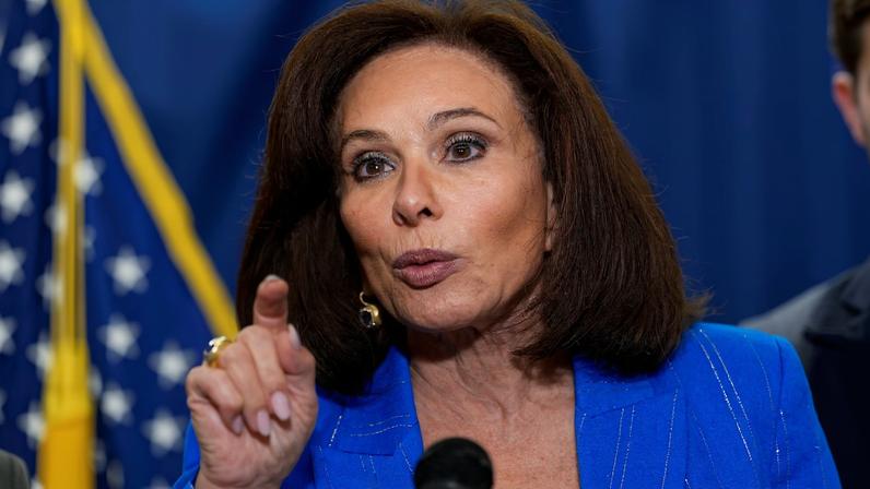 U.S. Attorney for District of Columbia Pirro speaks about Elias Rodriguez, suspect in fatal shooting of two Israeli embassy staffers, in Washington