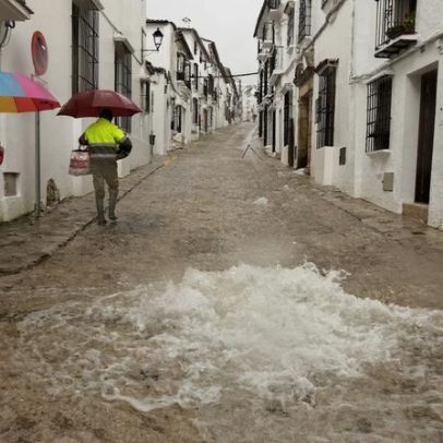 Tempestades elevam cheias de rios e afetam aquíferos na Espanha e Portugal
