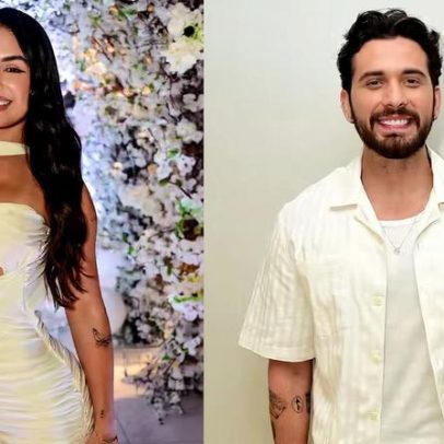 Larissa Santos e Gustavo Mioto frequentam a mesma festa após affair recente