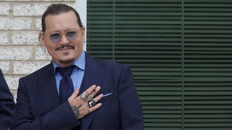 We hear Johnny Depp, pictured here in May 2022, has put Eric Dane up in one of his Hollywood Hills homes.