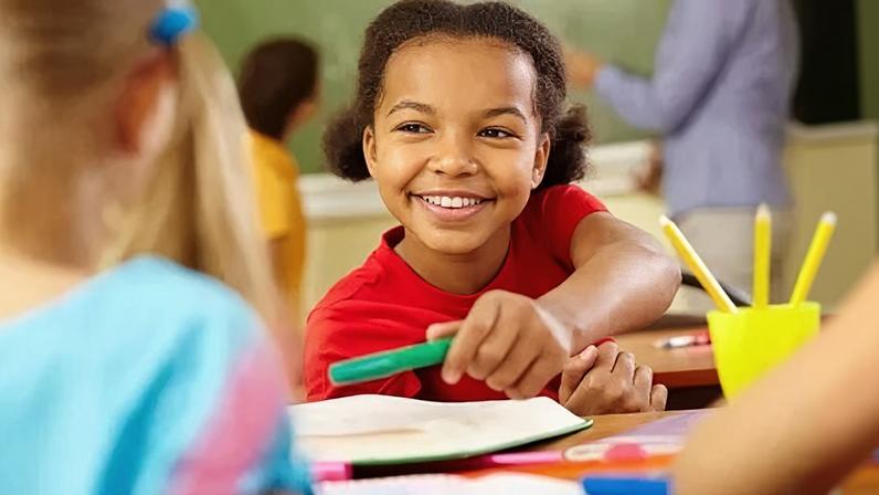 Adaptação escolar infantil.