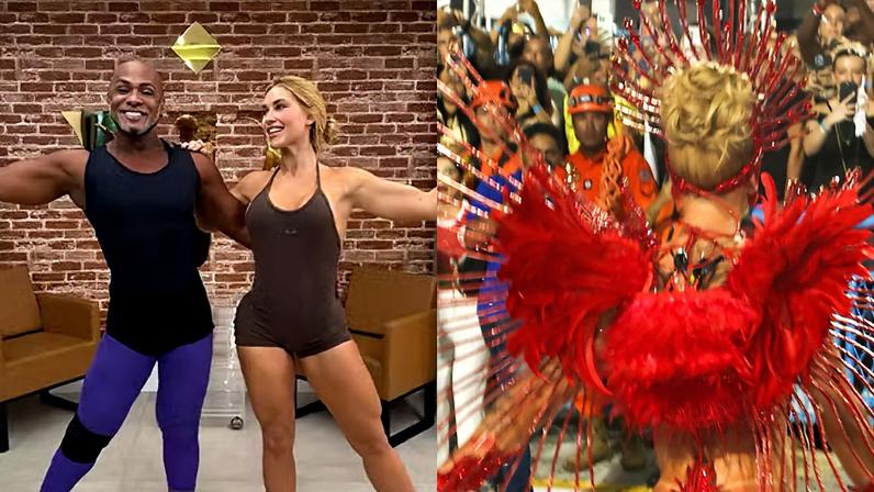 Professor de samba de Virgínia Fonseca revela tensão da influenciadora por conta do costeiro de 12 kg dias antes do desfile: ‘A gente se assustou com o peso’