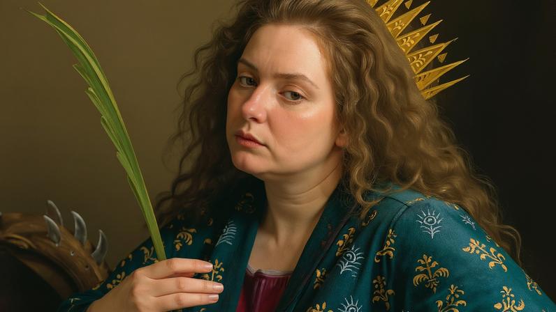 Artemisia Gentileschi's Self-Portrait