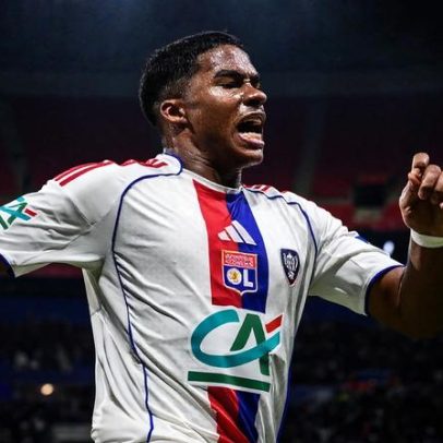 Imprensa internacional elogia atuação de Endrick na vitória do Lyon