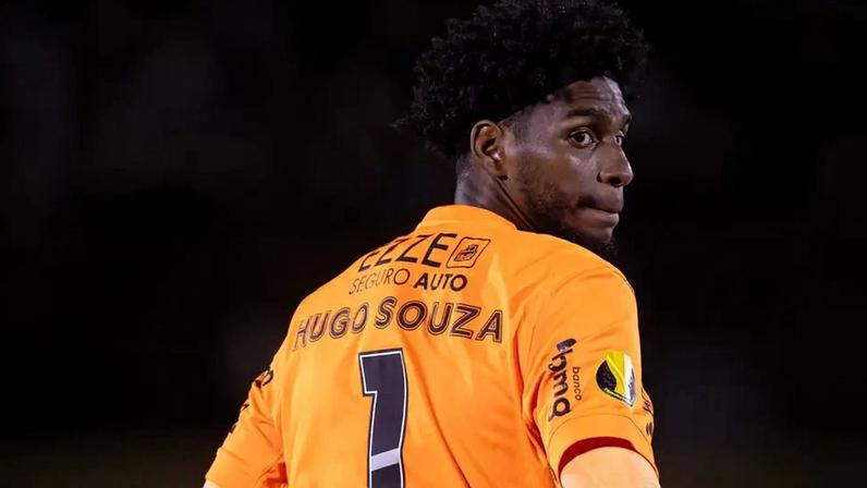 Hugo Souza, goleiro do Corinthians, falou sobre a classificação do Timão (Foto: Rodrigo Coca Lopes/Agência Corinthians)