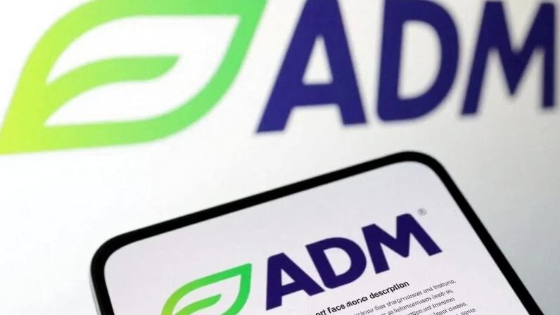 O logotipo da Archer Daniels Midland Co (ADM) é exibido nesta ilustração