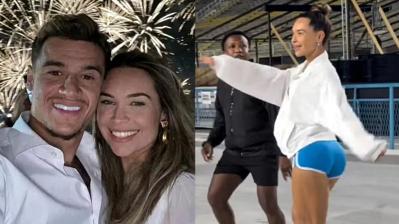 Esposa de Philippe Coutinho, do Vasco, ganha elogios da web — Foto: Reprodução/Instagram