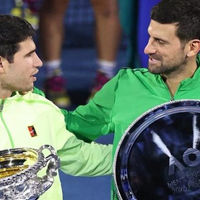 Alcaraz elogia Djokovic por inspirar atletas e fãs
