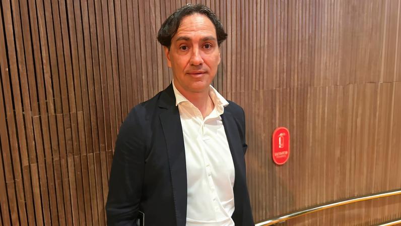 Alessandro Nesta em evento de lançamento da Legends Cup, no Rio de Janeiro — Foto: Caíque Andrade
