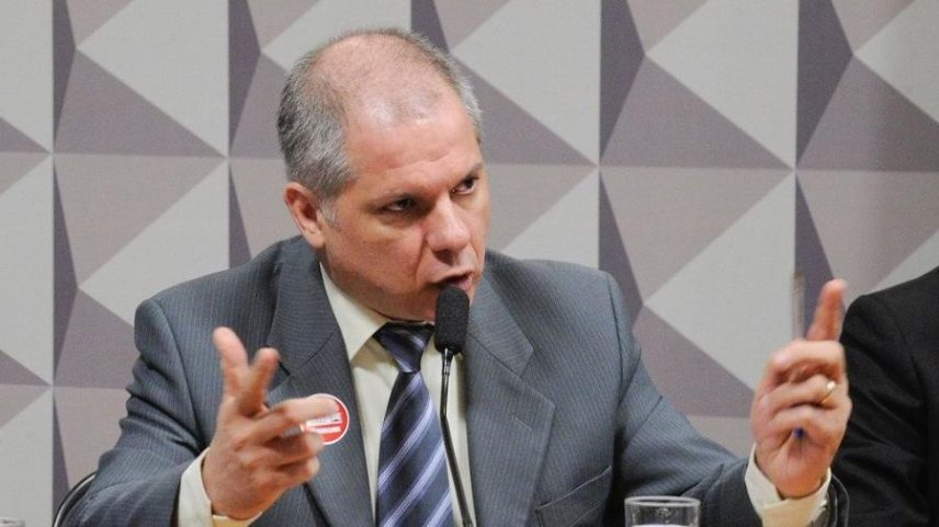 Alessandro Stefanutto, ex-presidente do INSS, durante audiência no Senado