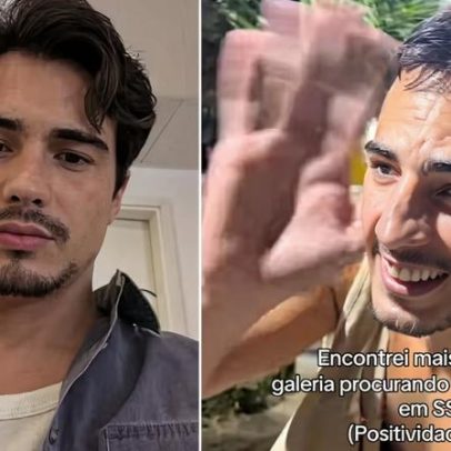 Danilo Mesquita surpreendido com viral no Carnaval em trend do TikTok