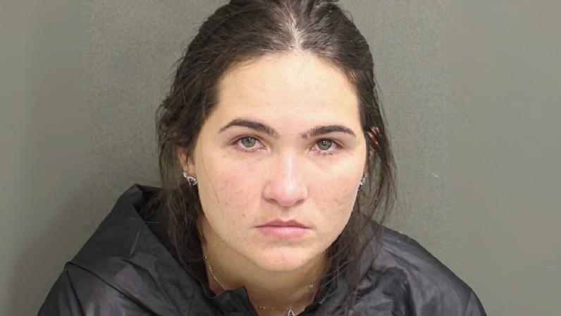 Amanda Vasconcelos, esposa de Henrique, em Orlando — Foto: Current Inmate Database