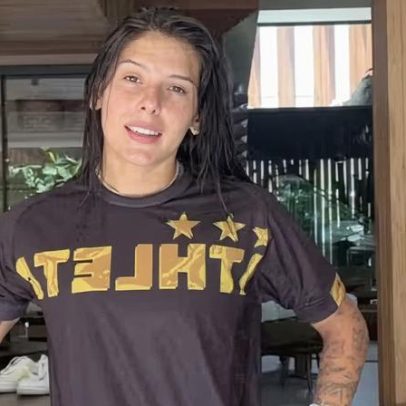 Ana Castela começa treino de futevôlei e diz que jogará com Jade Picon
