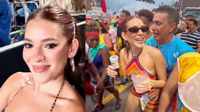 Ana Clara e André Marques — Foto: Reprodução/Instagram e Paulo Tauil / Agnews