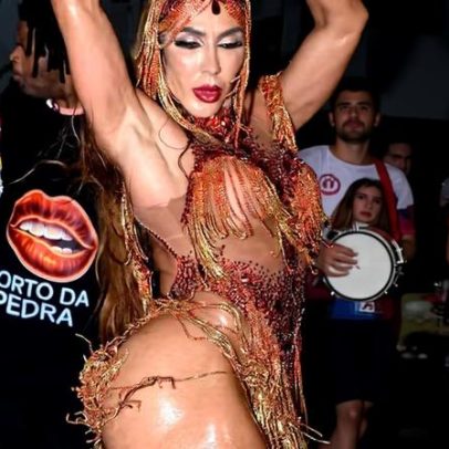 Rainha das Supercoxas exibe músculos e bronzeamento em look revelador