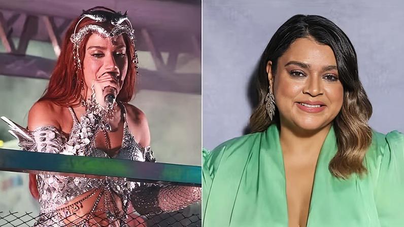 Anitta em Salvador homenageia Preta Gil — Foto: (Vitor Santos / AgNews)