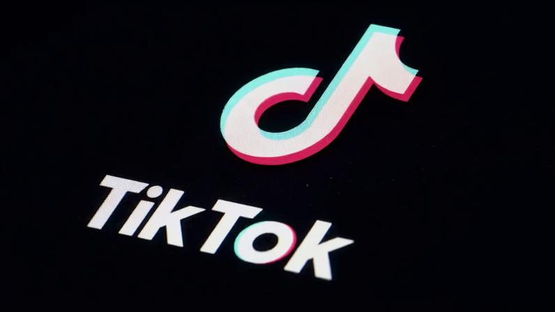 Ícone do aplicativo de compartilhamento de vídeos TikTok. — Foto: AP/Matt Slocum/Arquivo