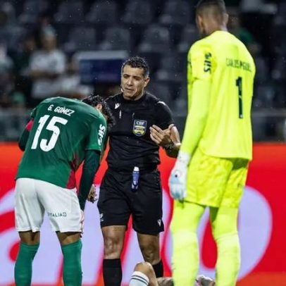 Arbitragem comete erro de direito no reinício de Palmeiras e Fluminense