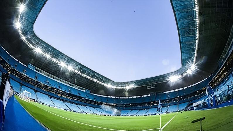 Arena do Grêmio, em Porto Alegre, recebe Grêmio x Palmeiras