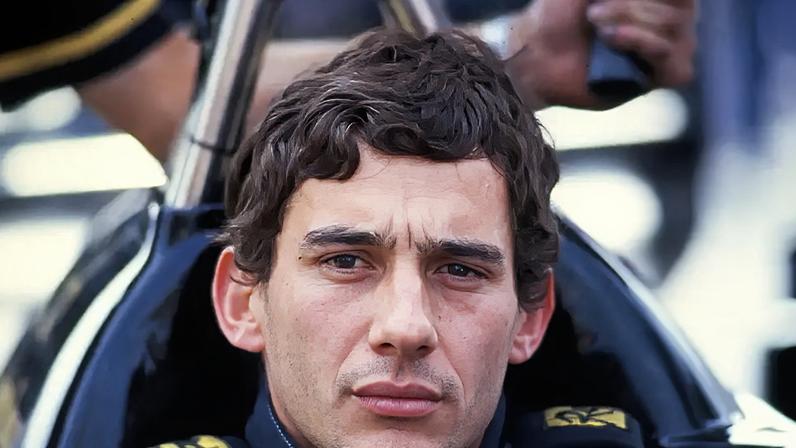 Ayrton Senna em Lotus 98T na F1 (Foto: Divulgação)