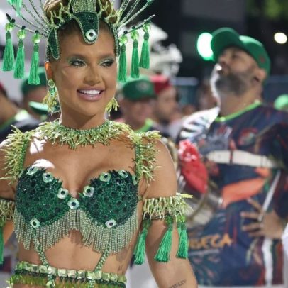Carnaval 2026 em Virgínia: suor intenso preocupa rainha de bateria da Grande Rio