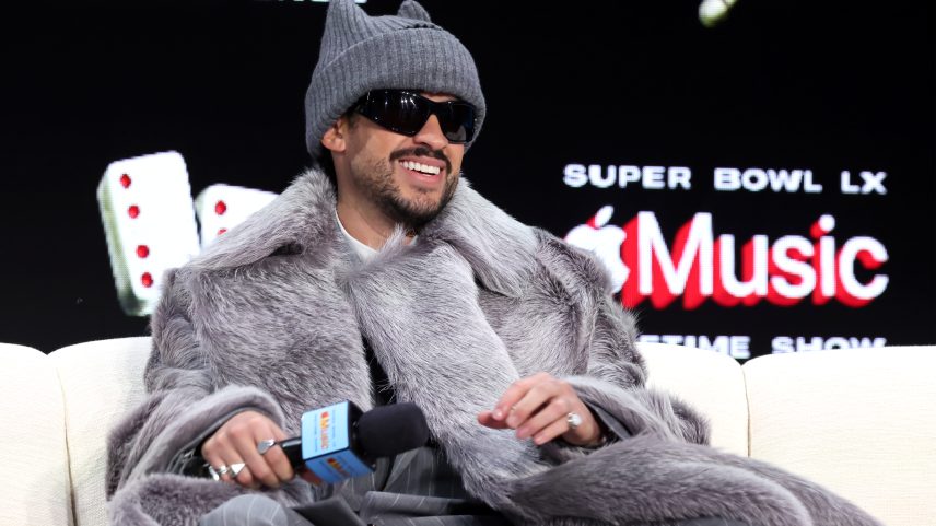 Bad Bunny got emotional as he teased his highly anticipated Apple Music Super Bowl LX Halftime Show.