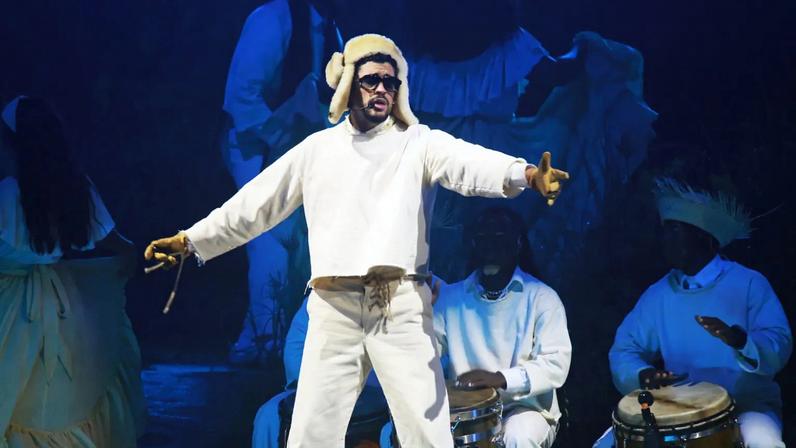 Bad Bunny onstage