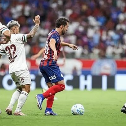 Fluminense abre vantagem, mas cede empate ao Bahia pelo Brasileirão