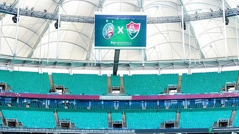 Casa de Apostas Arena Fonte Nova antes de Bahia x Fluminense pelo Brasileirão