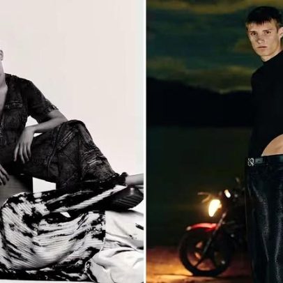 João Hilbert, filho de Fernanda Lima e Rodrigo Hilbert, estrela campanha de moda