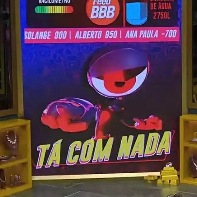 BBB 26: entenda a punição Tá com Nada e como funciona