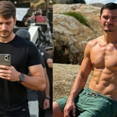 Filho de Fabio Assunção ganha músculos após retornar à academia