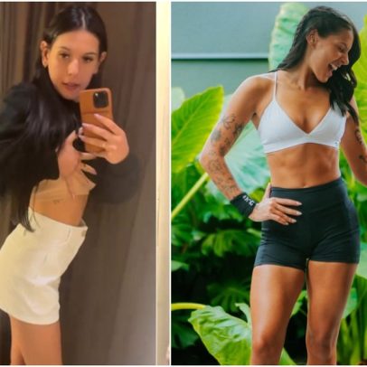 Ana Castela posa com look fitness e chama atenção pela transformação