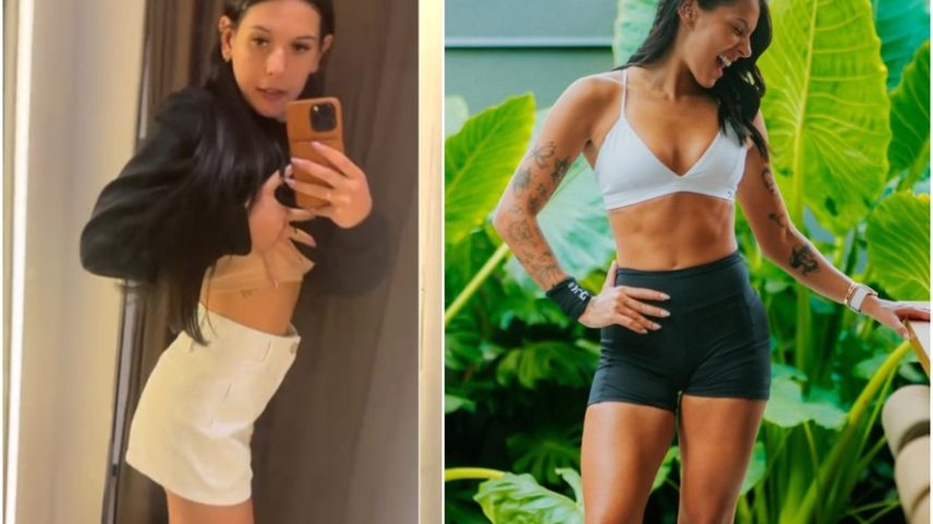Antes e depois de Ana Castela — Foto: Reprodução/Instagram