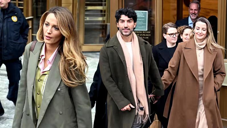 Blake Lively e Justin Baldoni foram ao tribunal de Nova York