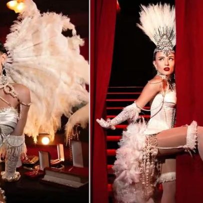 Larissa Manoela aposta em fantasia retrô para o Carnaval