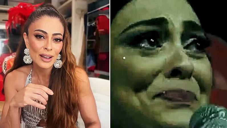Juliana Paes recordou sua história com a Viradouro
