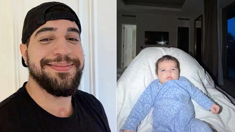 Nattan e a filha, Zuza — Foto: Reprodução/Instagram