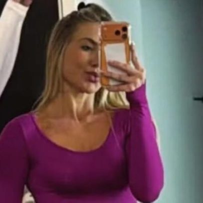 Virginia Fonseca é fotografada em treino na academia de Vini Jr