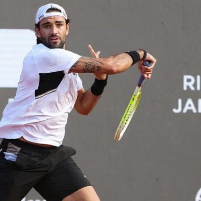 Berrettini vence estreia no Rio, ponto polêmico e falta de iluminação
