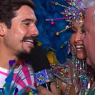 Nicolas Prattes faz declaração a Sabrina Sato em 40 segundos ao vivo na Globo