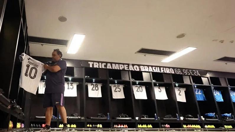 Vestiário do Botafogo para o clássico com o Fluminense (Foto: Vítor Silva/Botafogo)